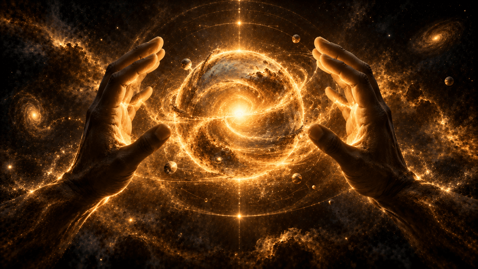 We Are Creators with Hillis Pugh and The Fashioner poem on how focused thought co-creates reality and the Universe always says yes to what we focus on