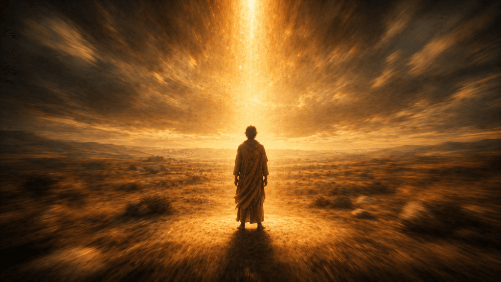 Standing in stillness poem by Hillis Pugh exploring how inner quiet brings clarity awareness freedom and the courage to know your own choice